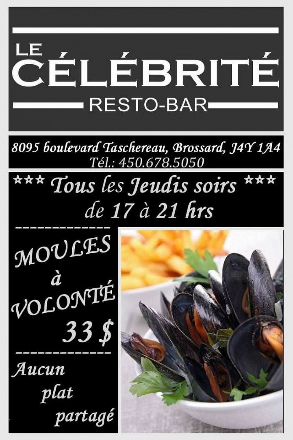 INFOS : 450 678 5050